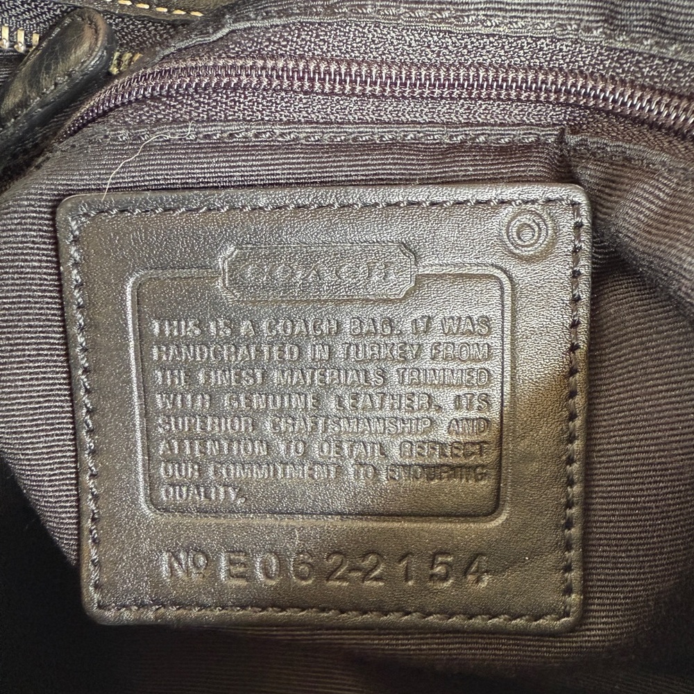 Coach Black and Gray Women's Bag - Picture 6 of 7